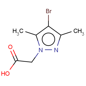 CAS No:312309-43-6 1H-Pyrazole-1-aceticacid, 4-bromo-3,5-dimethyl-