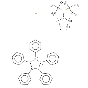 CAS No:312959-24-3 1,2,3,4,5-Pentaphenyl-1'-(di-tert-butylphosphino)ferrocene