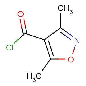 CAS No:31301-45-8 3,5-dimethyl-1,2-oxazole-4-carbonyl chloride