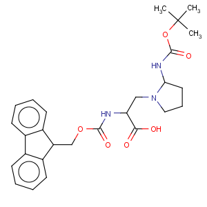 CAS No:313052-08-3 2-Pyrrolidinepropanoicacid, 1-[(1,1-dimethylethoxy)carbonyl]-a-[[(9H-fluoren-9-ylmethoxy)carbonyl]amino]-, (2S)-