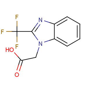 CAS No:313241-14-4 2-[2-(trifluoromethyl)benzimidazol-1-yl]acetic acid