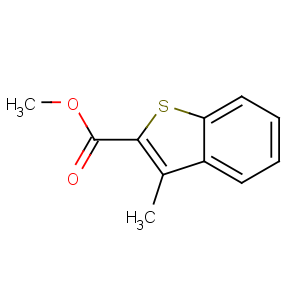 CAS No:3133-81-1 methyl 3-methyl-1-benzothiophene-2-carboxylate