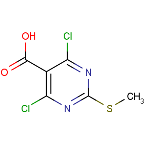 CAS No:313339-35-4 4,6-dichloro-2-methylsulfanylpyrimidine-5-carboxylic acid