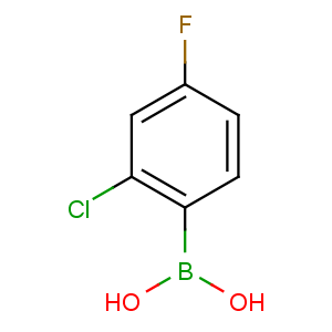 CAS No:313545-72-1 (2-chloro-4-fluorophenyl)boronic acid
