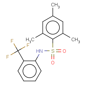 CAS No:313981-55-4 Benzenesulfonamide,2,4,6-trimethyl-N-[2-(trifluoromethyl)phenyl]-