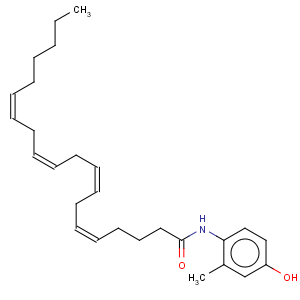 CAS No:313998-81-1 5,8,11,14-Eicosatetraenamide,N-(4-hydroxy-2-methylphenyl)-, (5Z,8Z,11Z,14Z)-