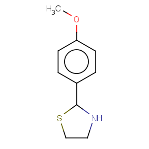 CAS No:31404-08-7 Thiazolidine,2-(4-methoxyphenyl)-