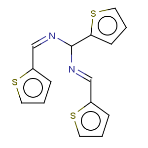 CAS No:314280-18-7 Methanediamine,1-(2-thienyl)-N,N'-bis(2-thienylmethylene)-, [N(E),N(E)]-