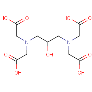 CAS No:3148-72-9 2-[[3-[bis(carboxymethyl)amino]-2-hydroxypropyl]-(carboxymethyl)amino]<br />acetic acid