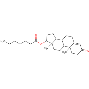 CAS No:315-37-7 [(8R,9S,10R,13S,14S,17S)-10,13-dimethyl-3-oxo-1,2,6,7,8,9,11,12,14,15,<br />16,17-dodecahydrocyclopenta[a]phenanthren-17-yl] heptanoate
