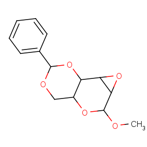 CAS No:3150-15-0 2-methoxy-6-phenyl-1a,2,3a,4,7a,7b-hexahydrooxireno[2,3]pyrano[2,4-d][1,<br />3]dioxine
