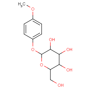 CAS No:3150-20-7 (2R,3R,4S,5R,6S)-2-(hydroxymethyl)-6-(4-methoxyphenoxy)oxane-3,4,5-triol