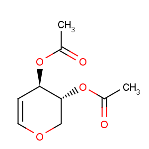 CAS No:3152-43-0 D-threo-Pent-1-enitol,1,5-anhydro-2-deoxy-, 3,4-diacetate