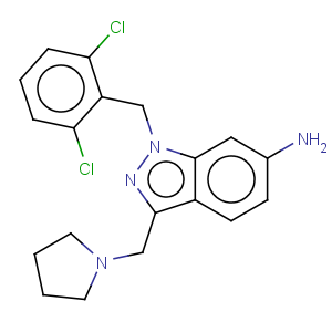 CAS No:315203-39-5 1H-Indazol-6-amine,1-[(2,6-dichlorophenyl)methyl]-3-(1-pyrrolidinylmethyl)-