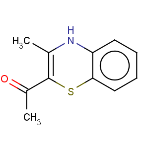 CAS No:31645-94-0 Ethanone,1-(3-methyl-4H-1,4-benzothiazin-2-yl)-