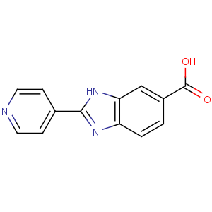 CAS No:316833-32-6 2-pyridin-4-yl-3H-benzimidazole-5-carboxylic acid