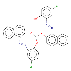 CAS No:31714-55-3 Hydrogen Bis[1-[(5-Chloro-2-Hydroxyphenyl)Azo]-2-Naphtholato(2-)]Chromate(1-)