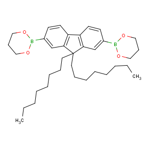 CAS No:317802-08-7 2-[7-(1,3,2-dioxaborinan-2-yl)-9,9-dioctylfluoren-2-yl]-1,3,<br />2-dioxaborinane