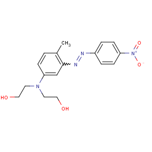 CAS No:3179-89-3 2-[N-(2-hydroxyethyl)-4-methyl-3-[(4-nitrophenyl)diazenyl]anilino]<br />ethanol