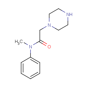 CAS No:318280-95-4 N-methyl-N-phenyl-2-piperazin-1-ylacetamide