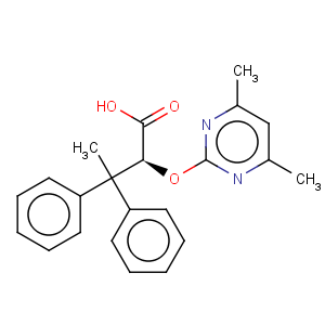 CAS No:318472-14-9 (S)-2-(4,6-dimethylpyrimidin-2-yloxy)-3,3-diphenylbutanoic acid