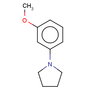 CAS No:32040-07-6 Pyrrolidine,1-(3-methoxyphenyl)-