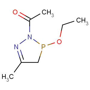 CAS No:32085-11-3 1-(3-Ethoxy-5-methyl-3,4-dihydro-[1,2,3]diazaphosphol-2-yl)-ethanone