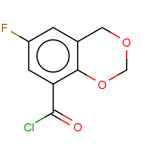 CAS No:321309-29-9 4H-1,3-Benzodioxin-8-carbonylchloride, 6-fluoro-