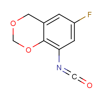 CAS No:321309-30-2 6-fluoro-8-isocyanato-4H-1,3-benzodioxine