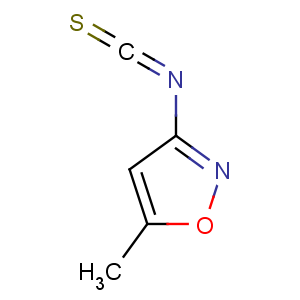 CAS No:321309-33-5 3-isothiocyanato-5-methyl-1,2-oxazole
