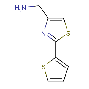 CAS No:321309-35-7 (2-thiophen-2-yl-1,3-thiazol-4-yl)methanamine
