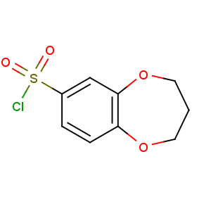 CAS No:321309-38-0 3,4-dihydro-2H-1,5-benzodioxepine-7-sulfonyl chloride