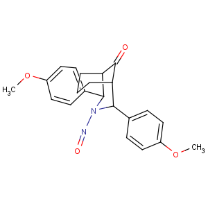 CAS No:321863-61-0 2,4-bis(4-methoxyphenyl)-3-nitroso-3-azabicyclo[3.3.1]nonan-9-one