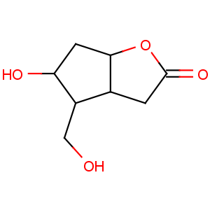 CAS No:32233-40-2 (3aR,4S,5R,6aS)-5-hydroxy-4-(hydroxymethyl)-3,3a,4,5,6,<br />6a-hexahydrocyclopenta[b]furan-2-one