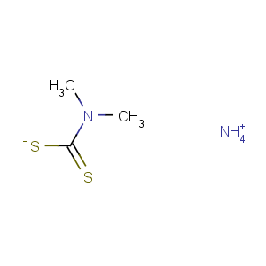 CAS No:3226-36-6 Carbamodithioic acid,N,N-dimethyl-, ammonium salt (1:1)