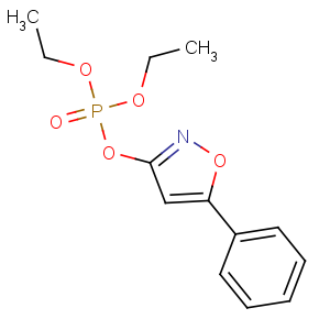 CAS No:32306-29-9 diethyl (5-phenyl-1,2-oxazol-3-yl) phosphate