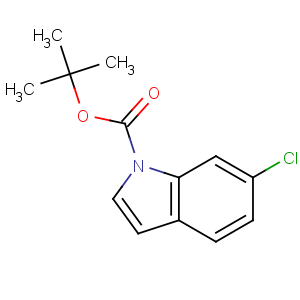 CAS No:323580-68-3 tert-butyl 6-chloroindole-1-carboxylate