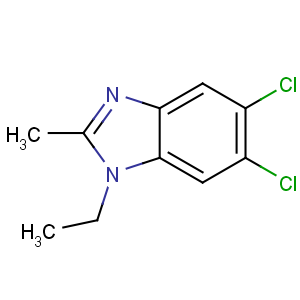 CAS No:3237-62-5 5,6-dichloro-1-ethyl-2-methylbenzimidazole