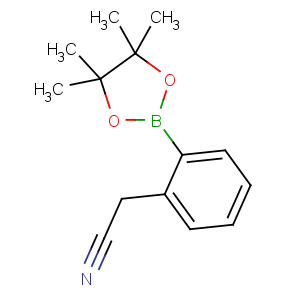 CAS No:325141-71-7 2-[2-(4,4,5,5-tetramethyl-1,3,2-dioxaborolan-2-yl)phenyl]acetonitrile