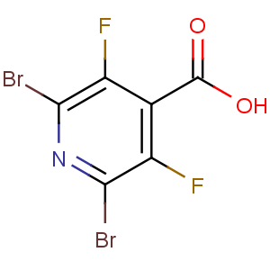 CAS No:325461-60-7 2,6-dibromo-3,5-difluoropyridine-4-carboxylic acid