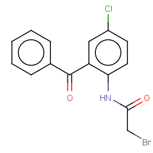CAS No:32580-26-0 Acetamide,N-(2-benzoyl-4-chlorophenyl)-2-bromo-