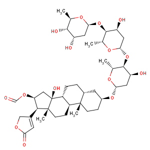 CAS No:3261-53-8 Card-20(22)-enolide,3-[(O-2,6-dideoxy-b-D-ribo-hexopyranosyl-(1®