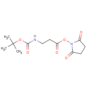 CAS No:32703-87-0 b-Alanine,N-[(1,1-dimethylethoxy)carbonyl]-, 2,5-dioxo-1-pyrrolidinyl ester