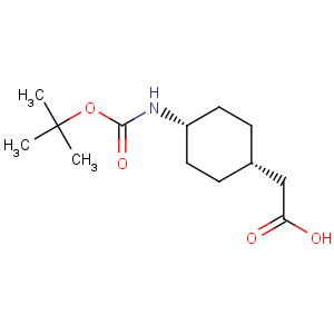 CAS No:327156-95-6 Cyclohexaneacetic acid,4-[[(1,1-dimethylethoxy)carbonyl]amino]-, cis-