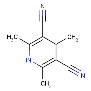 CAS No:3274-37-1 3,5-Pyridinedicarbonitrile,1,4-dihydro-2,4,6-trimethyl-