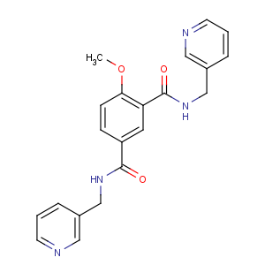 CAS No:32828-81-2 4-methoxy-1-N,3-N-bis(pyridin-3-ylmethyl)benzene-1,3-dicarboxamide