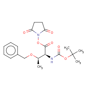 CAS No:32886-43-4 Carbamic acid,[(1S,2R)-1-[[(2,5-dioxo-1-pyrrolidinyl)oxy]carbonyl]-2-(phenylmethoxy)propyl]-,1,1-dimethylethyl ester (9CI)