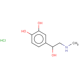 CAS No:329-63-5 1,2-Benzenediol,4-[1-hydroxy-2-(methylamino)ethyl]-, hydrochloride (1:1)