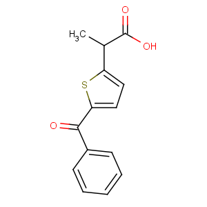 CAS No:33005-95-7 2-(5-benzoylthiophen-2-yl)propanoic acid