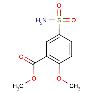 CAS No:33045-52-2 methyl 2-methoxy-5-sulfamoylbenzoate